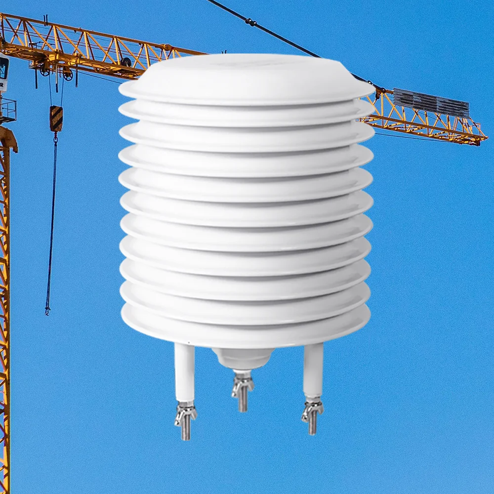 

2026 Rika RK95-01 140mm 11 Plates Optional 62mm Inner Diameter Outdoor Solar Radiation Shield for Temperature Sensor