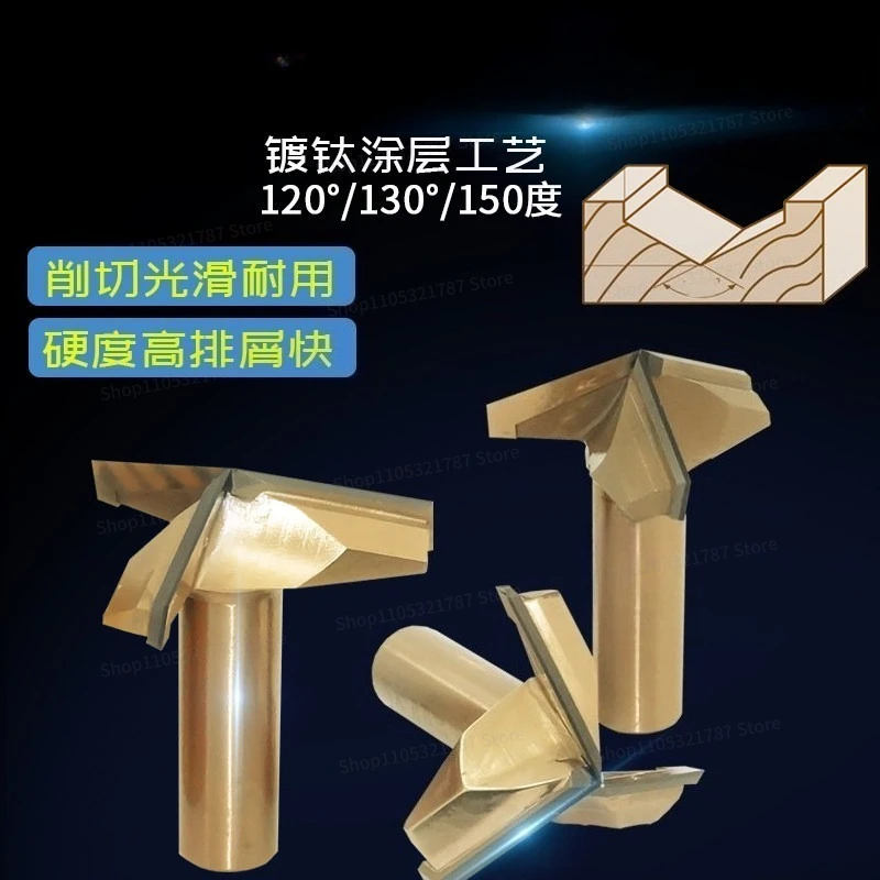 For Diamond V-cutter 120/130/150 Degree Wood Slotting Numerical Control Center Machine Milling Head