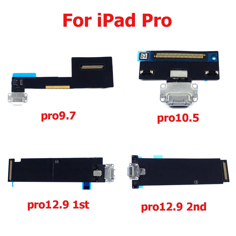 USB Charging Charger Port Dock Connector Data Flex Ribbon For iPad Pro 9.7 10.5 12.9 inch 1st 2nd Generations ﻿