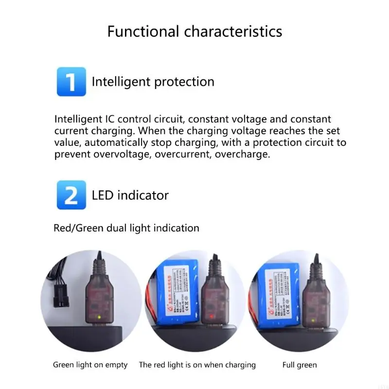 15YA USB SM4P CARREGADOR PARA RECUTO BATERIA LITHIUM 7,4V