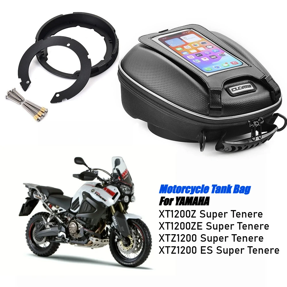 For YAMAHA XTZ1200 XT1200Z XT1200ZE Super Tenere XT 1200 Motorcycle Tank Bag Quick Lock Backpack Waterproof Fuel Tank Luggage