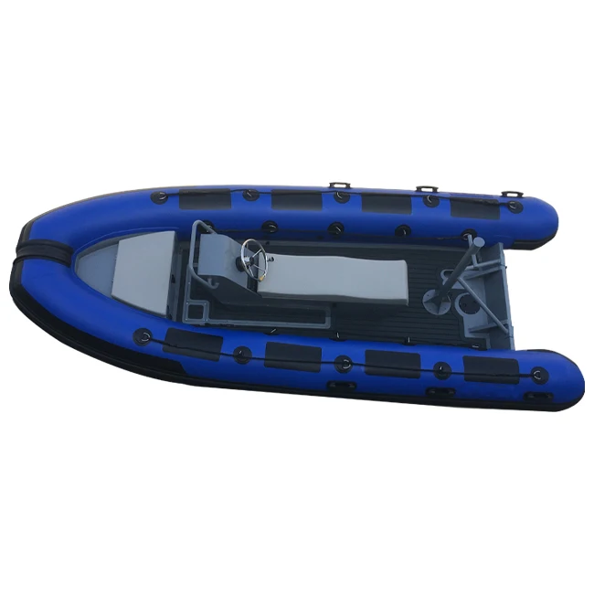 16ft Semi-rigid Rhib 480 Aluminum RIB Hypalon/PVC Inflatable Boat for Sale