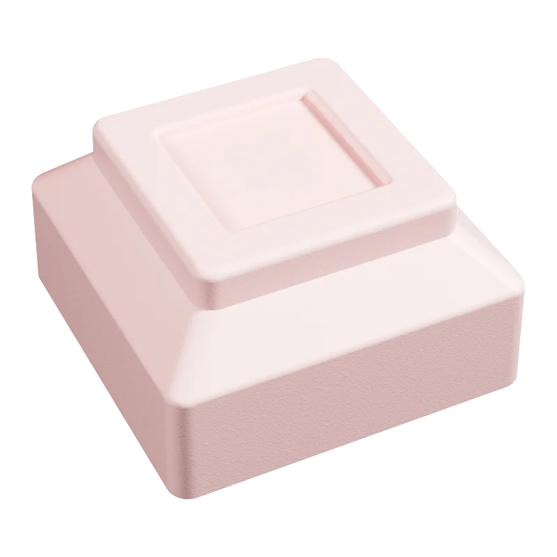 Geometrische Cross-Axis Keycaps Gepersonaliseerde Unieke Design Toetsenbordtoetsenafdekkingen voor Mechanische Toetsenborden