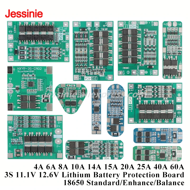 5Pcs/1Pc 3S 11.1V 1…