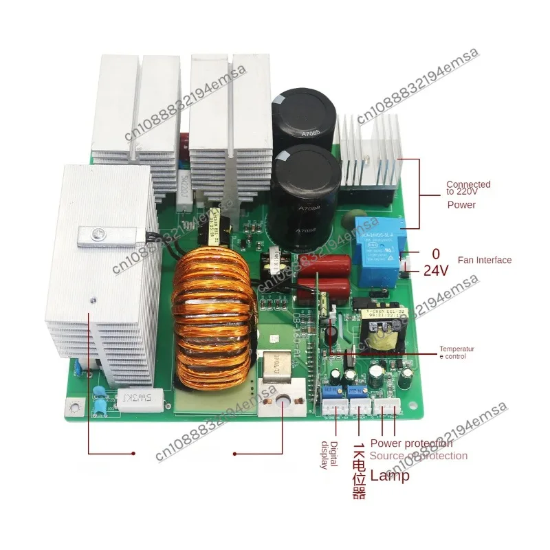 ZX-200/250 Single Board Motherboard IGBT Single Tube Circuit  Integral  220V Welding Machine Control Board