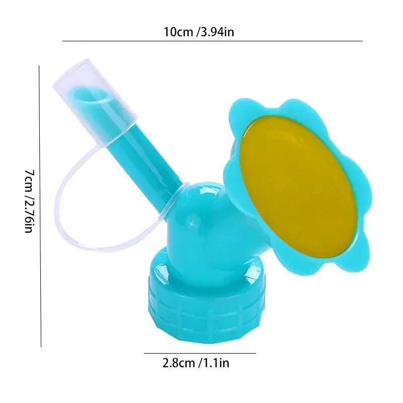 Dysza do podlewania 2 w 1, automatyczna podlewarka do kwiatów słonecznych, ogrodnicza butelka na napoje, narzędzia do nawadniania sukulentów