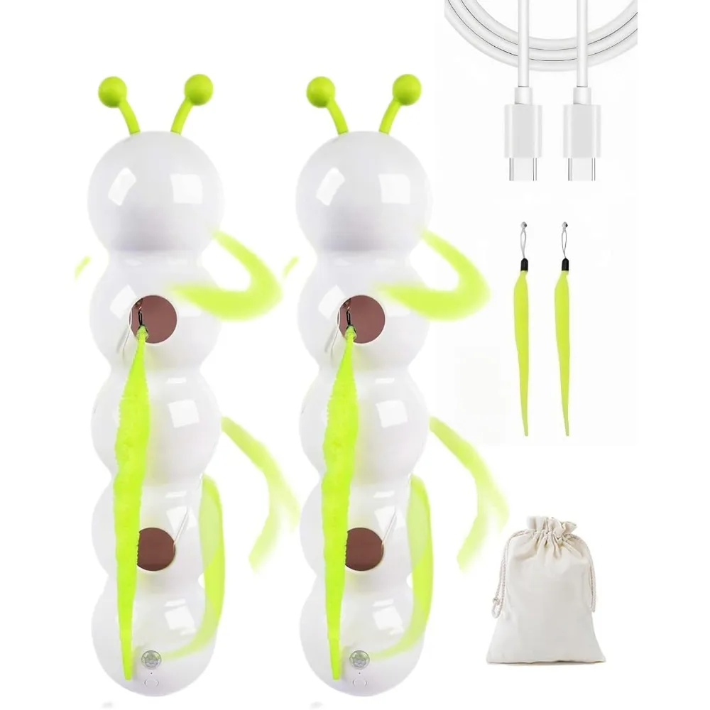 

Smart Caterpillar Cat Toy (2pcs)