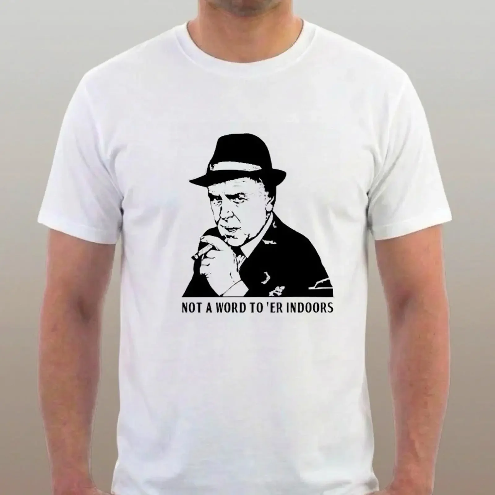 Arthur Daley T Shirt Minder Er Indoors Oh My Good Gawd TV Comedy Sillytees vintage Washed Unisex Comfortable streetwear