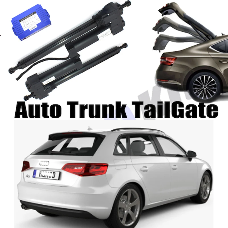 Car Power Trunk Lift For Audi A3 Sportback 8Y 2020~2023 Electric Hatch Tailgate Tail Gate Strut Auto Rear Door Actuator