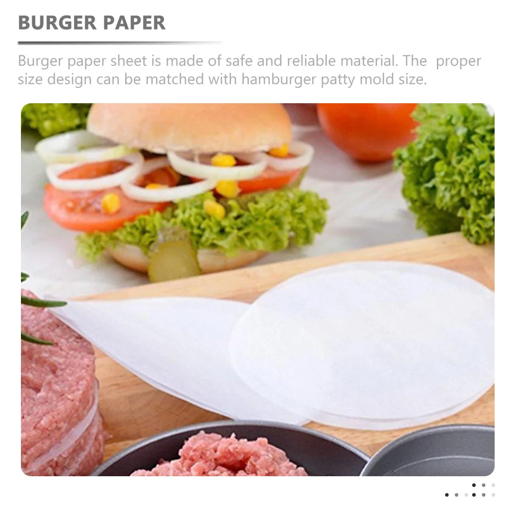 Bread Paper Parchment Replaceable Daily Use Grill Pan Thickened Rounds Accessories