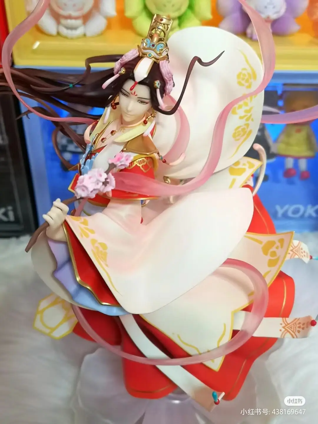 Gsas Heaven 공식 축복 피규어, Xie Lian 모델 인형, PVC Tian Guan Ci Fu 액션 피규어, 어린이 정품, 35cm