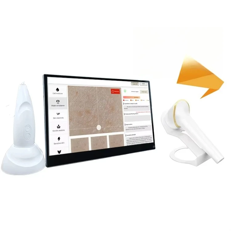 

New 8-spectral digital analyzer 3D digital facial skin analyzer