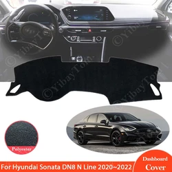 For Hyundai Sonata DN8 N Line 2020 2021 2022 Dashboard Cover Dash Board Mat Carpet Pad Sunshade Cushion Anti-UV Car Accessories