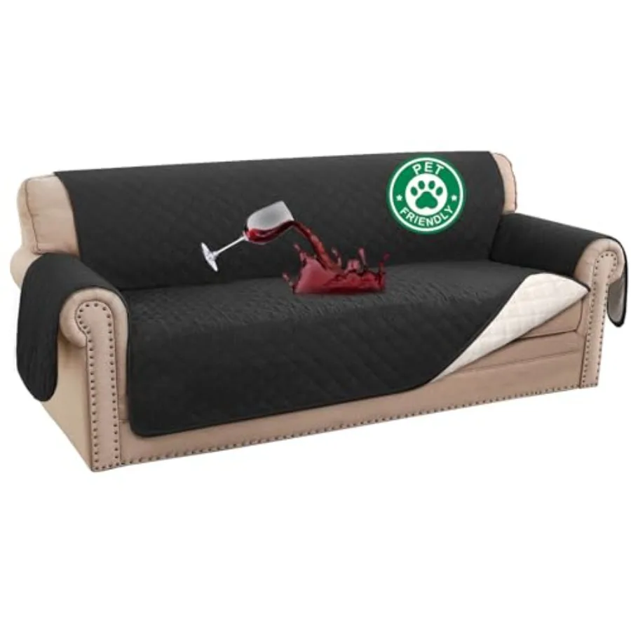 

100% Waterproof Sofa Covers Couch Cover Sofa Cover for Dogs Couch Protector Triple Non-Slip Sofa Slipcover for 3 Cushion Couch