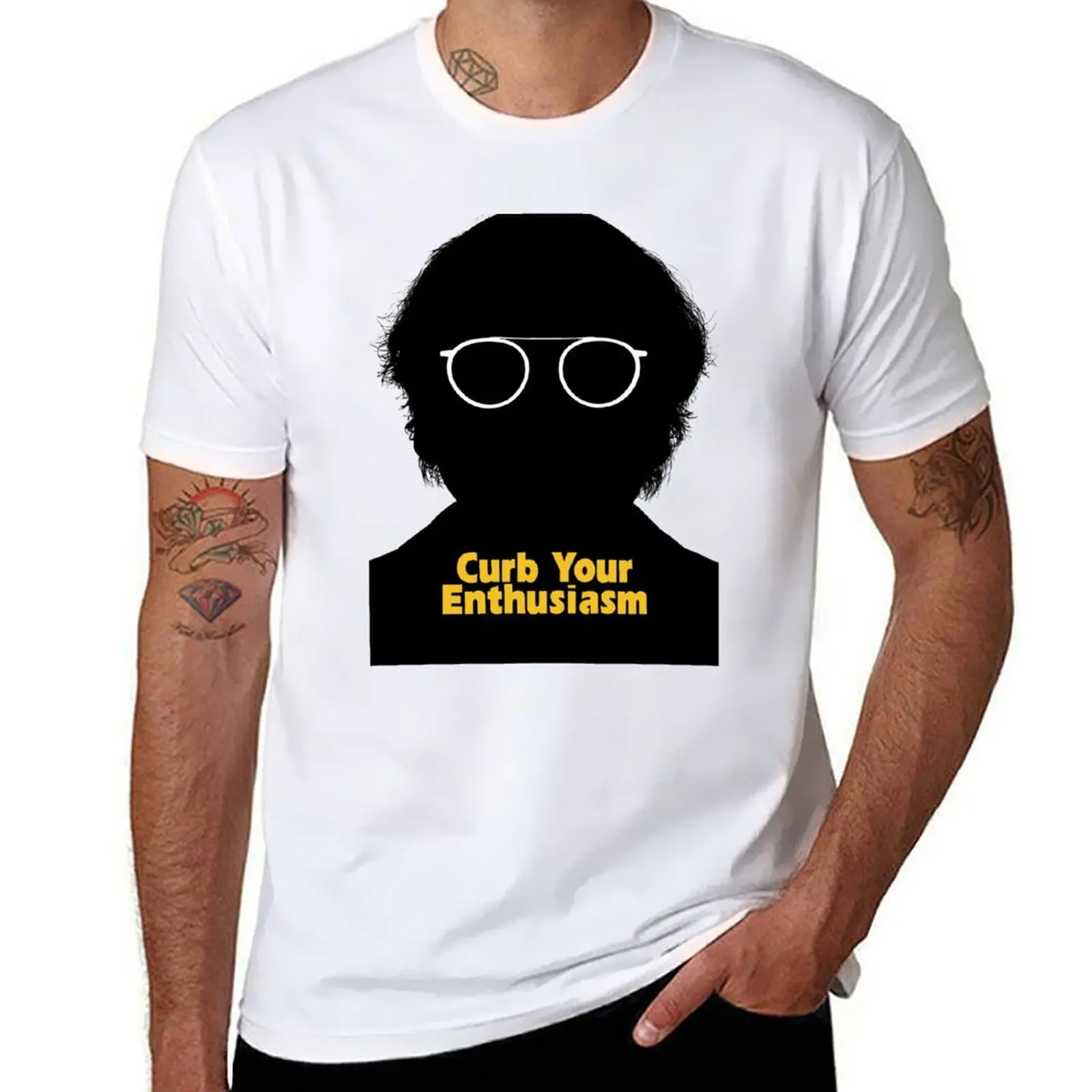 

Larry David of Curb Your Enthusiasm T-Shirt man graphic t shirt t shirts for man cotton soft man t shirt cotton T-shirt