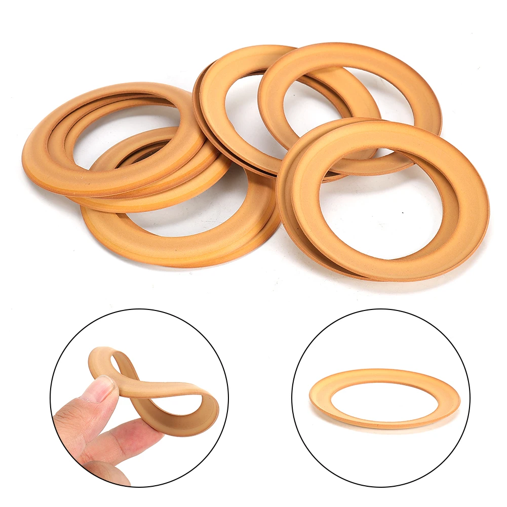 10pc Piston Rings Rubber Insulated For 1100W Oil-Free Silent Air Compressor Cylinder Replacement Pneumatic Part