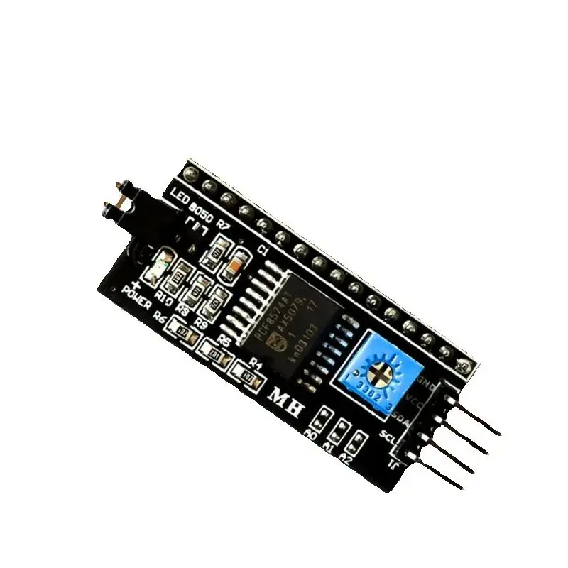 LCD1602 LCD 스크린 어댑터 보드 IIC/I2C 인터페이스(PCF8574 확장 포함) LCD2004용 - 디스플레이 제어 모듈