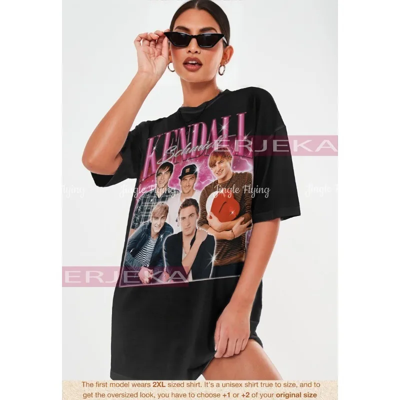 Kendall Schmidt Vintage 2022 Big Time Rush Tee Forever Tour camiseta