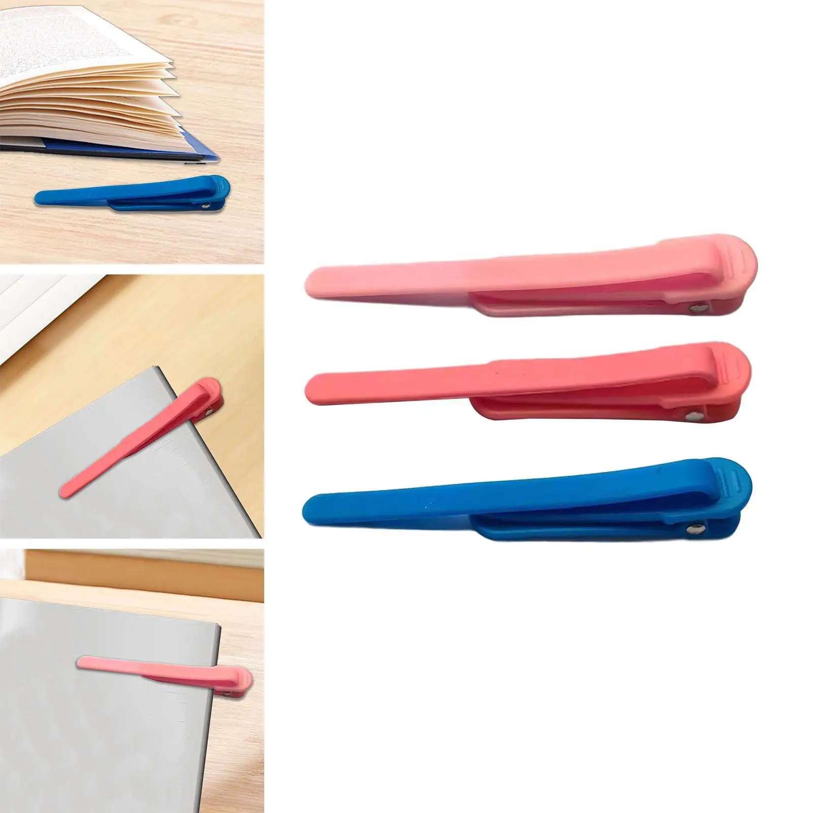 3 шт., силиконовые закладки для книг