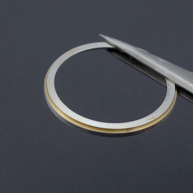 32.5*27.5mm Brass Watch Chapter Ring Replacement Fit Prospex Turtle SRP773 SRP775 Samurai SRPB99 New Diver Watch Mod Parts