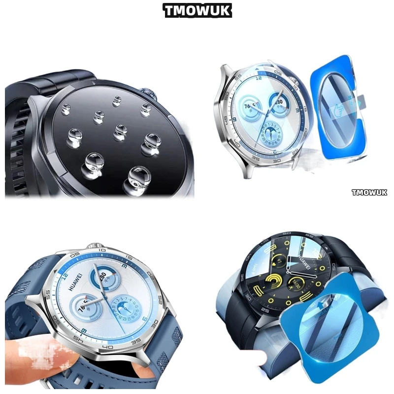 

For Huawei Watch GT5 GT4 GT3 GT2 Pro GT, Custom Fit Glass, Quick Align Tool Included.