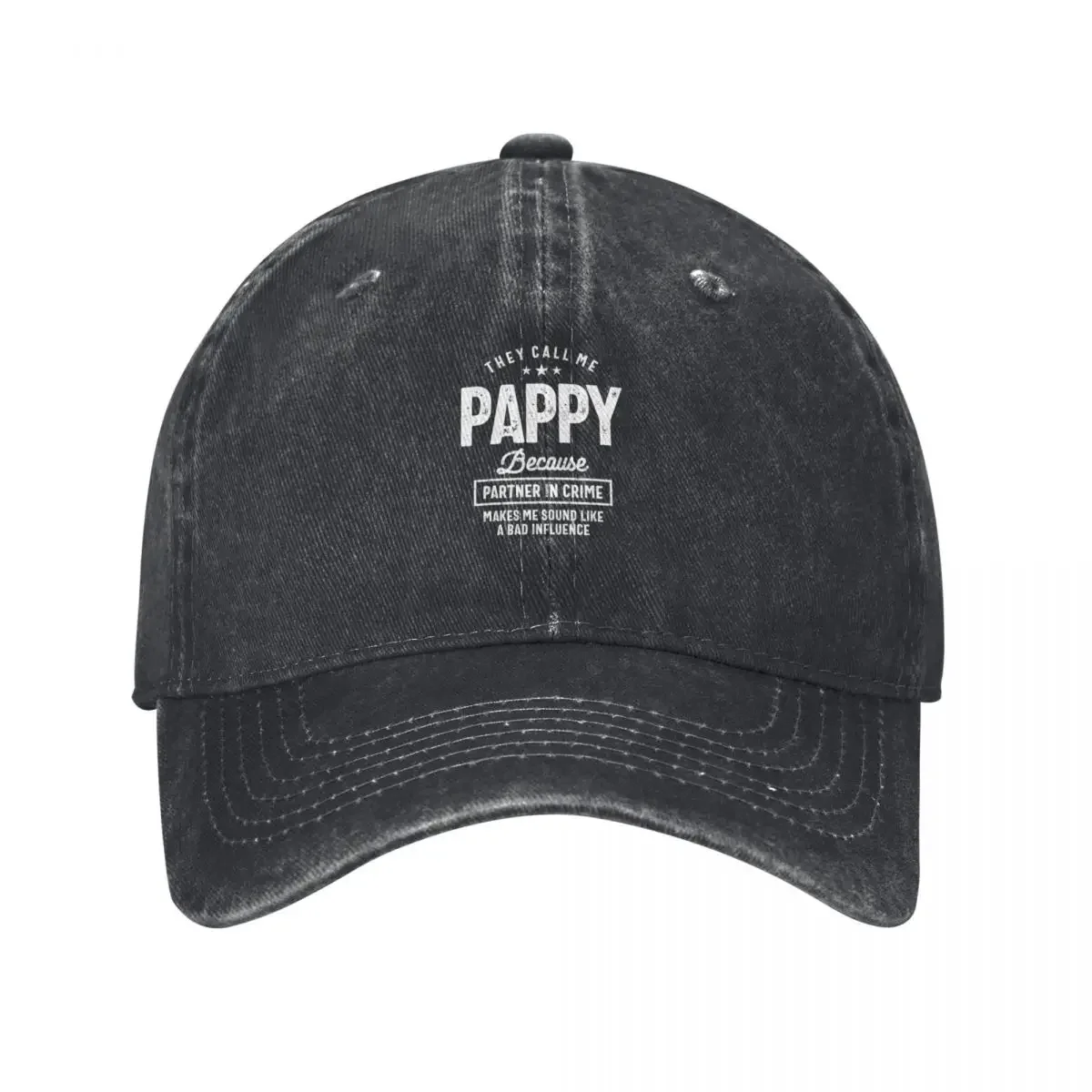 They Call Me Pappy Fathers Day and Grandparents Day Gift Baseball Cap Beach Outing Custom Cap Hat Beach Hats Woman Men's