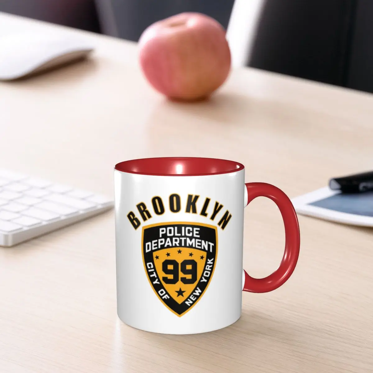 Brooklyn Nine Nine - 99th Precinct Mug Mug Funny Ceramic Coffee Cups Tea Mugs Milk Cup Drinkware Gift for Friends