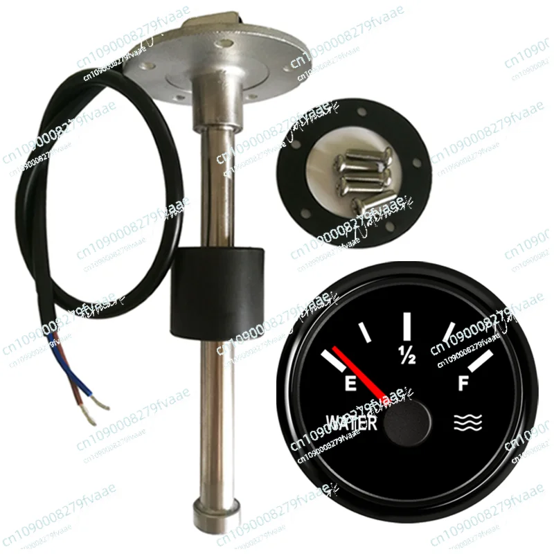 Water level meter and sensor matching water level sensor induction water tank transmission car boat RV universal with light