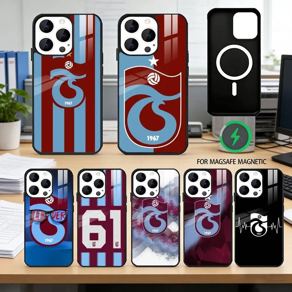 

Trabzonspor Phone Case For iPhone17,16,15,14,13,12,11 Plus,Pro Magnetic For Magsafe Wireless Charging