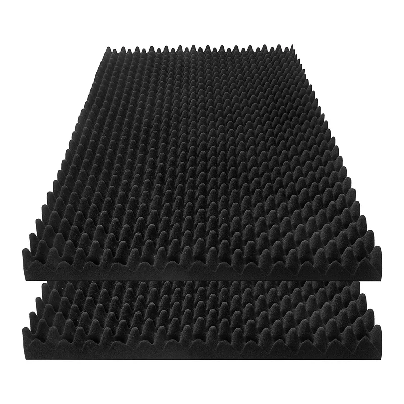 

AZZ-2 Pack Acoustic Foam Panels, 48 X 24 X 2Inch High Density Sound Absorbing Panels for Home,Office, Recording Room, Studio