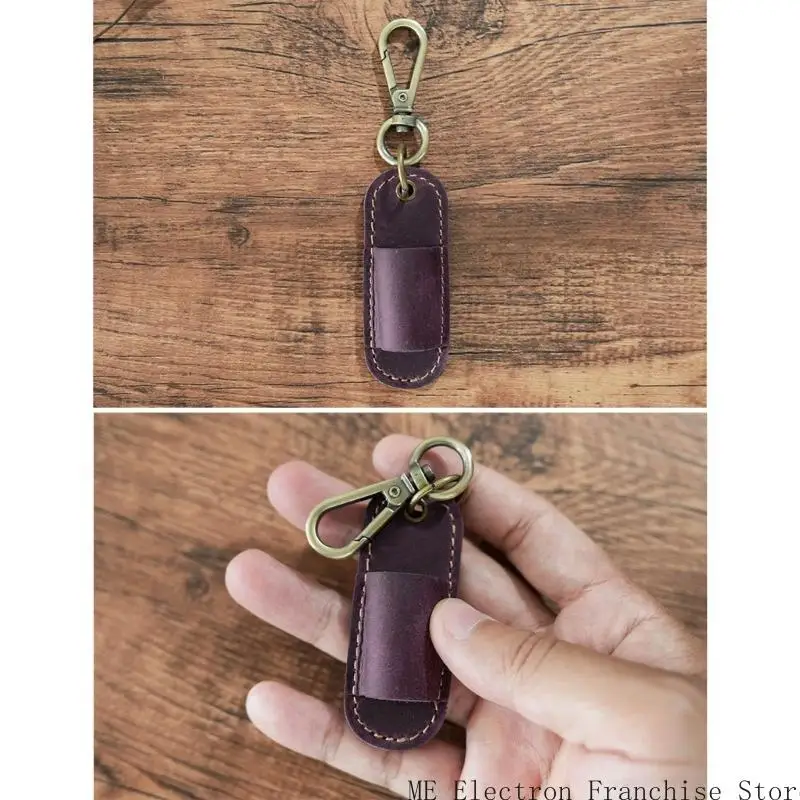 T5EA PEN Lanyard Holder Portable Pencil Holder Protector مع سلسلة المفاتيح للحافظة