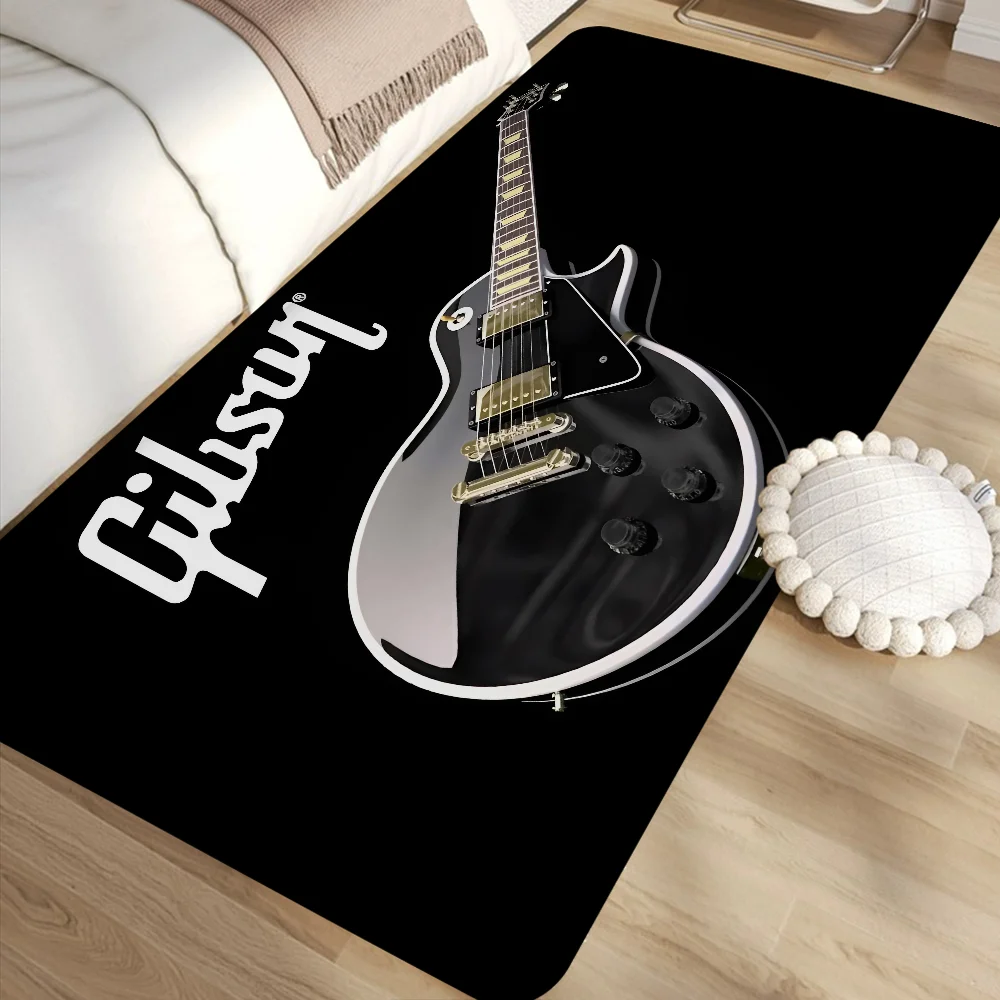 

Carpet G-Gibson G-Guitar Brand Floor Mat Rectangle Anti-slip Home Soft Badmat Front Door Indoor Outdoor Mat Welcome Doormat