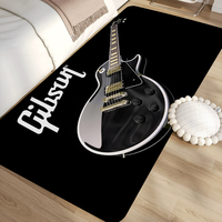 Carpet G-Gibson G-Guitar Brand Floor Mat Rectangle Anti-slip Home Soft Badmat Front Door Indoor Outdoor Mat Welcome Doormat