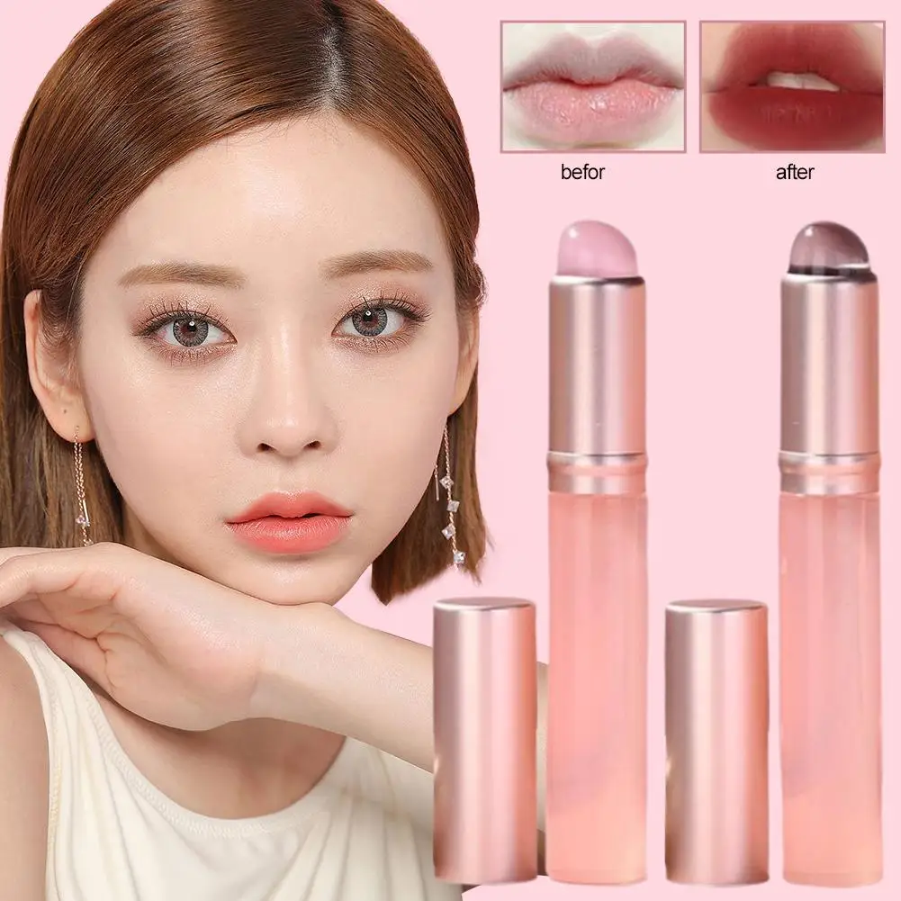 Mini cepillo de labios de silicona, cepillo corrector con cubierta, aplicadores de máscara de labios, pincel de brillo de labios, pincel de lápiz labial, herramienta de maquillaje de belleza