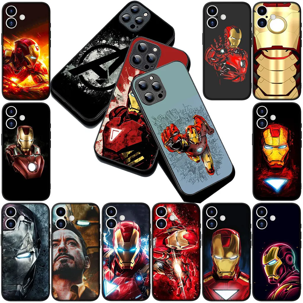 Мягкий чехол для телефона IronMan Marvel Hero Iron Man для Samsung Galaxy S25 S24 S23 FE Ultra Plus S7 Edge S25+ S23+ A15 A16 Мягкий чехол для телефона IronMan Marvel Hero Iron Man для Samsung Galaxy S25 S24 S23 FE Ultra Plus S7 Edge S25+ S23+ A15 A16