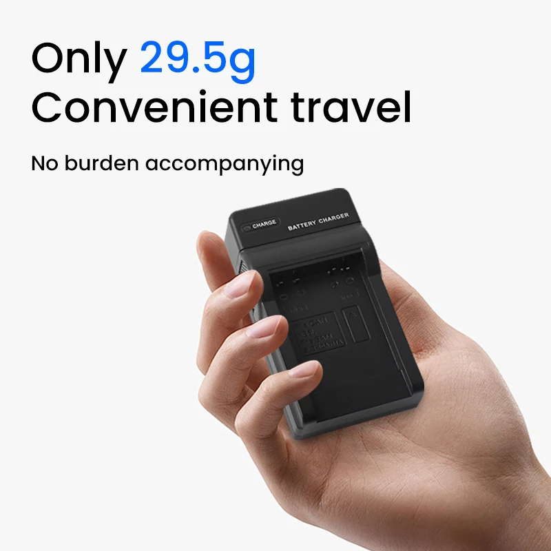 SLB-10A Portable Type-C Single-Slot Charger for Samsung WB800F PL50 WB150F EX2F HZ15W WB350F - Efficient Charging Solution