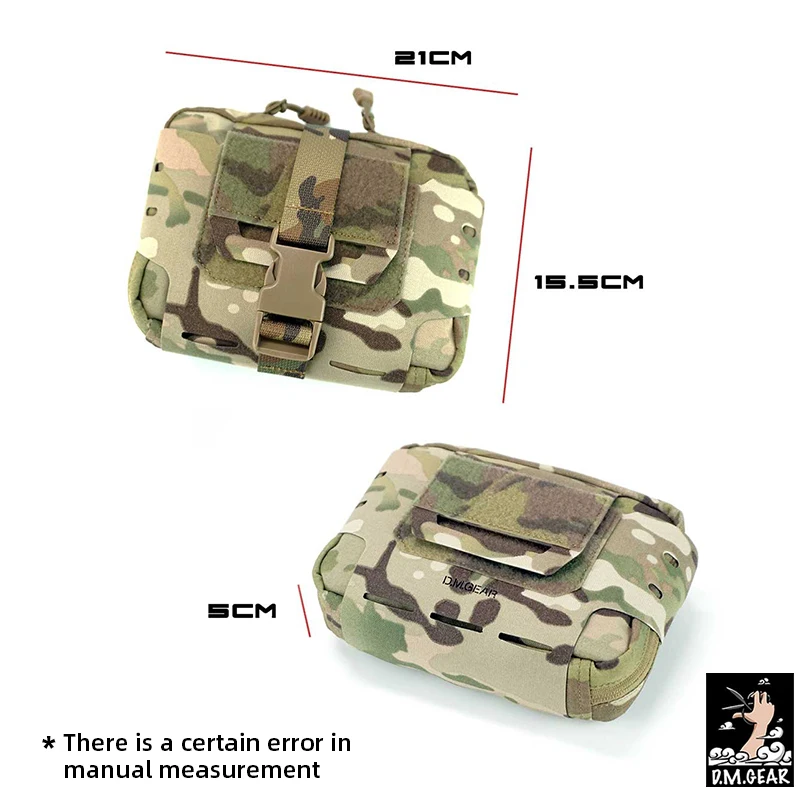 Bolsa médica táctica DMgear MOLLE horizontal para primeros auxilios - imagen 3