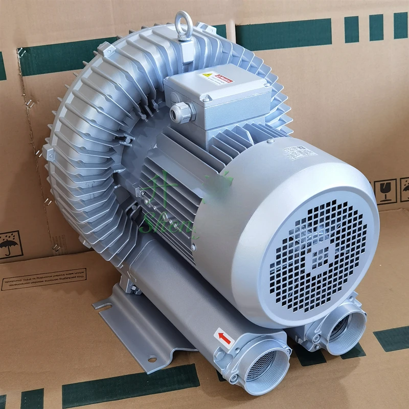 High-Pressure Fans EHS-729 5. 5kW 380V Blowing Suction Vortex Air Pump Vacuum Negative Pressure Blower