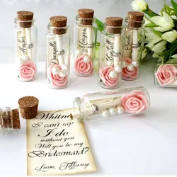 Small Glass Bottle Jars, Mason Jar, Message Vials, Cheap Clear Cork with Stopper, Tiny DIY Gift,Storage Jar, Display Jar