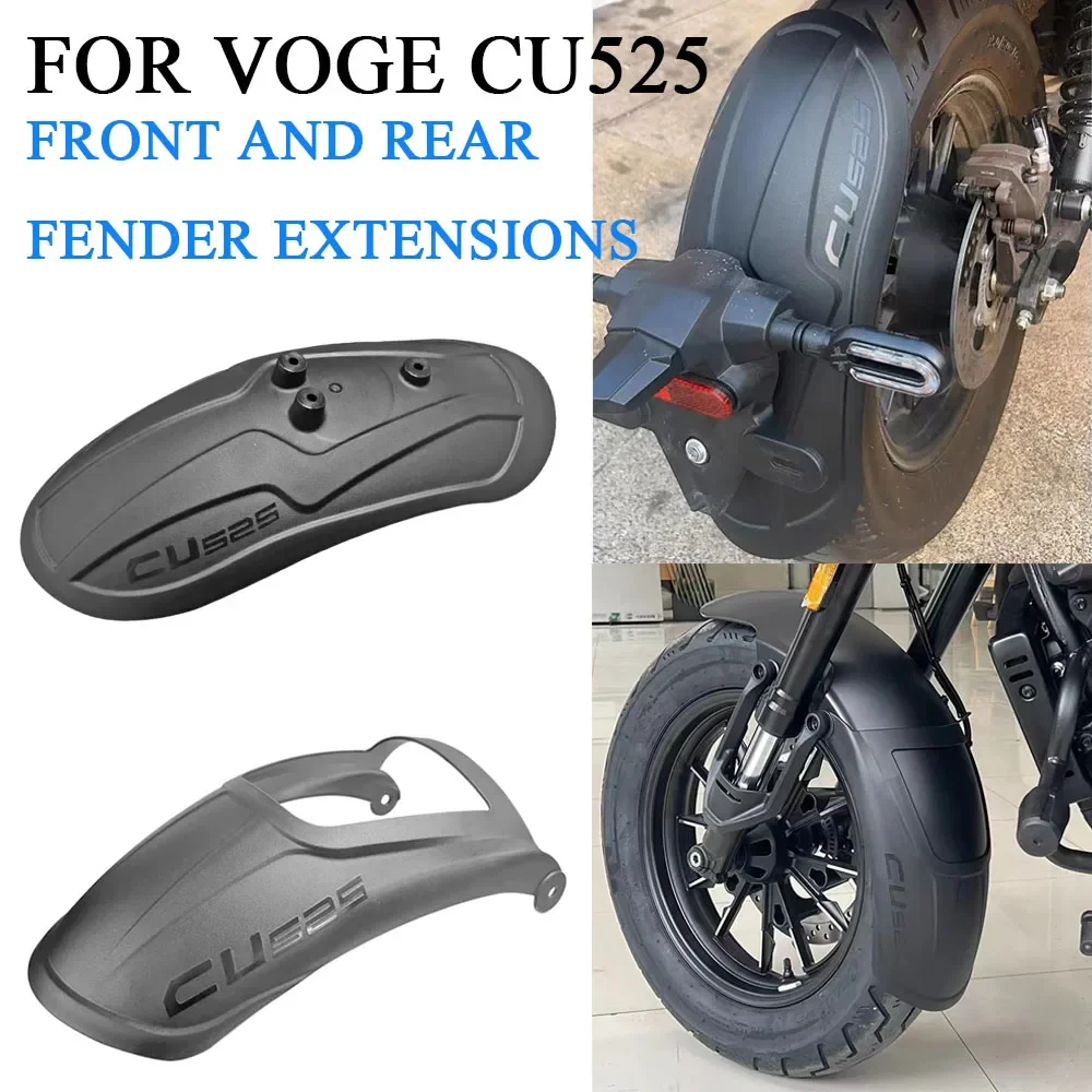 

For Voge CU525 CU 525 Motorcycle Accessories Front And Rear Fender Extensions
