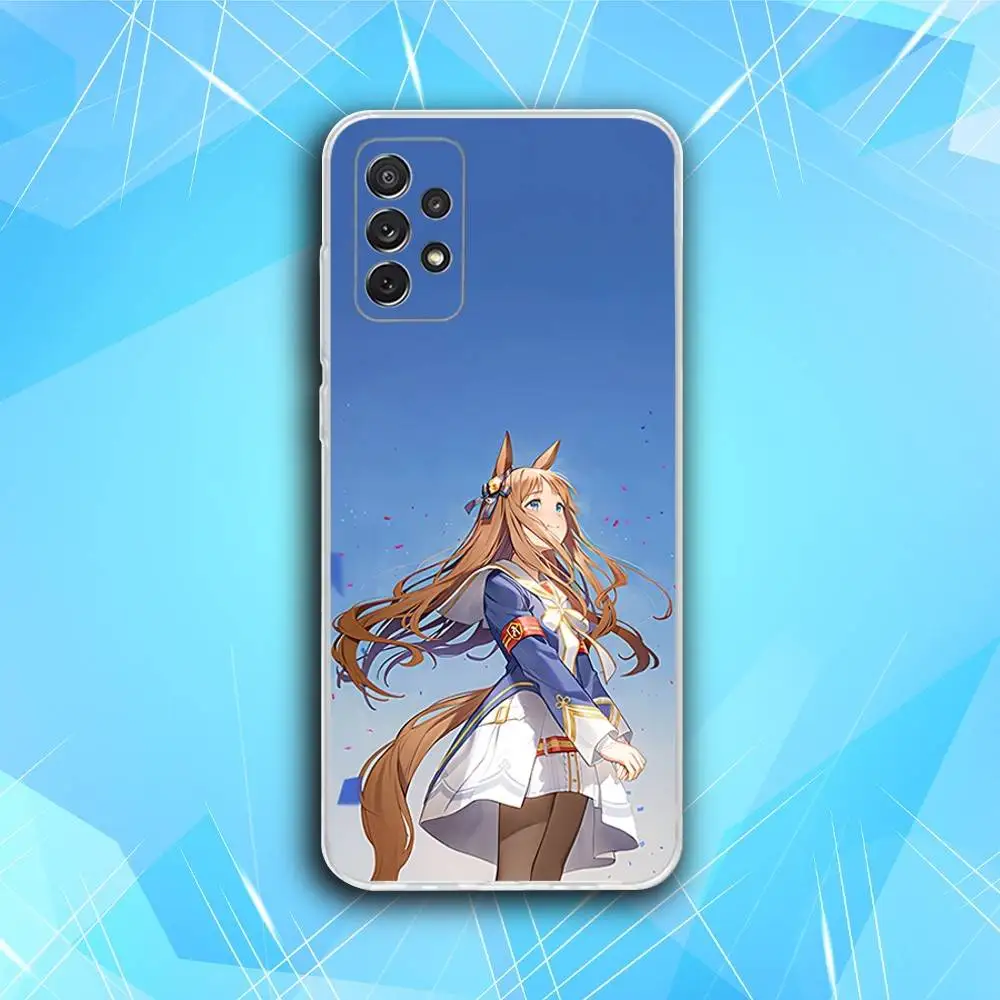 حافظة هاتف جميلة ديربي أوما موسومي لهاتف سامسونج S30,23,21,22,20، FE lite، S10،9،8،7 PIus Note20 Ultra شفافة #5