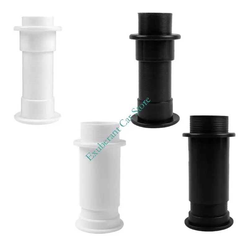 Marine Grade ABS Plastic Boat Through Hull Drain Fitting For Cabin Bilge Water Discharge In 2 To 4.5 Inch Sizes