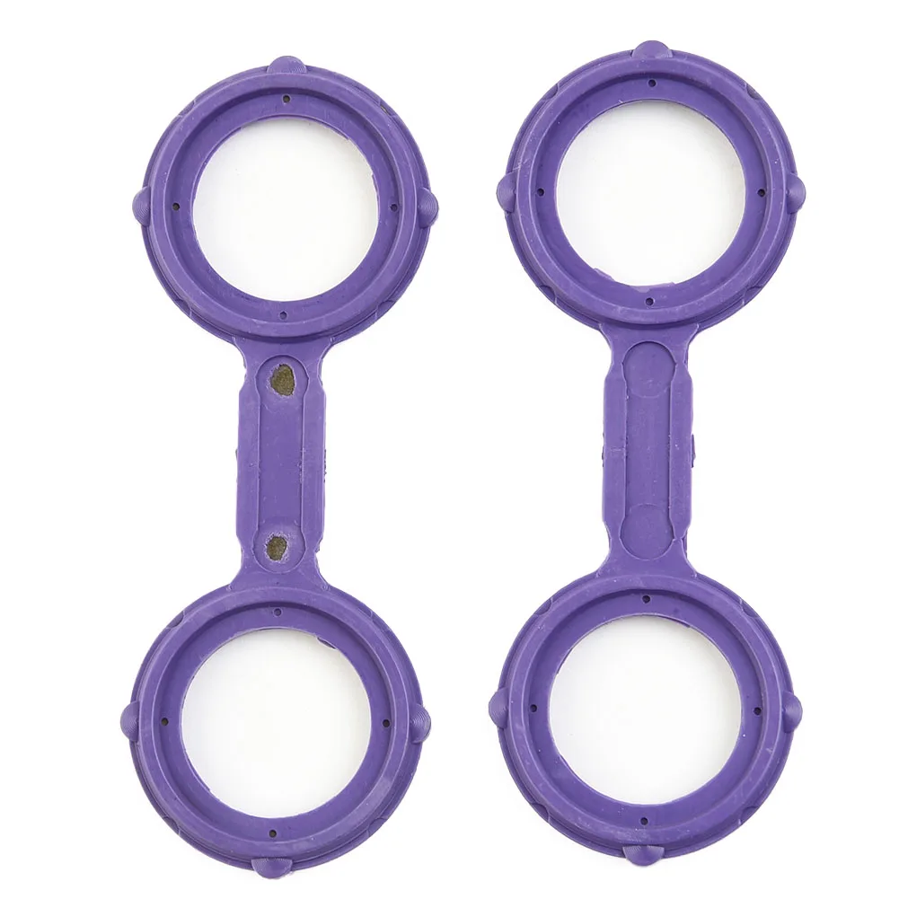 Car Spare Parts High Quality Style New Oil Cooler Seal Car Car Accessories New Purple Rubber 2pcs/set Car Spare