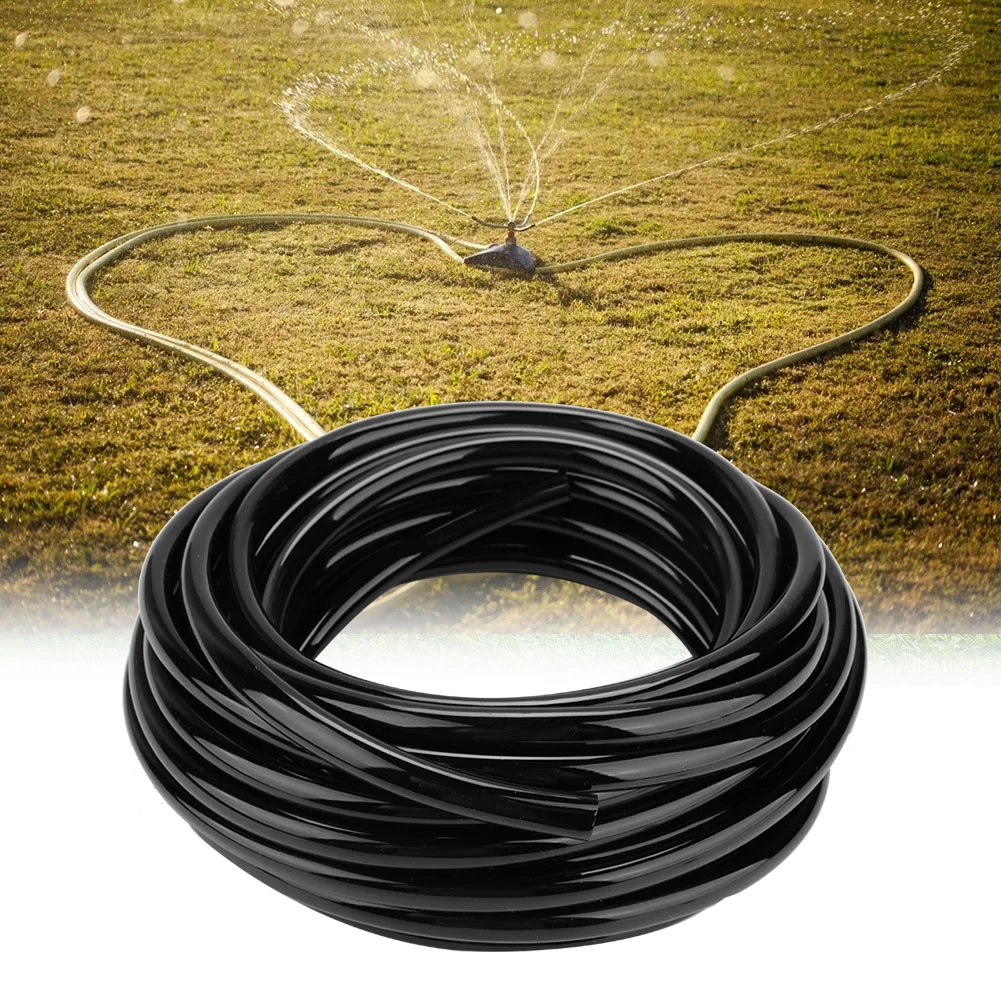 10M Garden Watering Hose 8/11mm PVC Soft Tubing Micro Drip Irrigation Tube Water Plants Flowers Gareenhose Watering Pipe