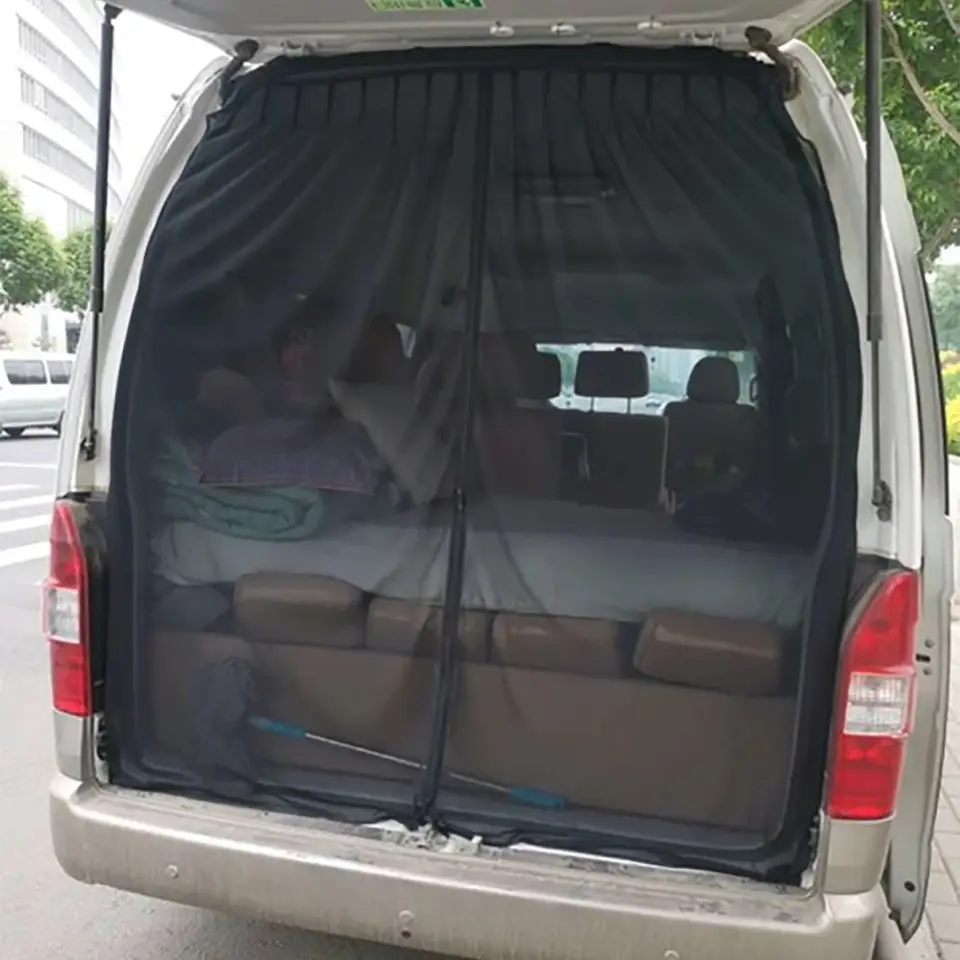 Tailgate Barn Door Magnetic Insect Mosquito Fly Screen Net Camper Van ...
