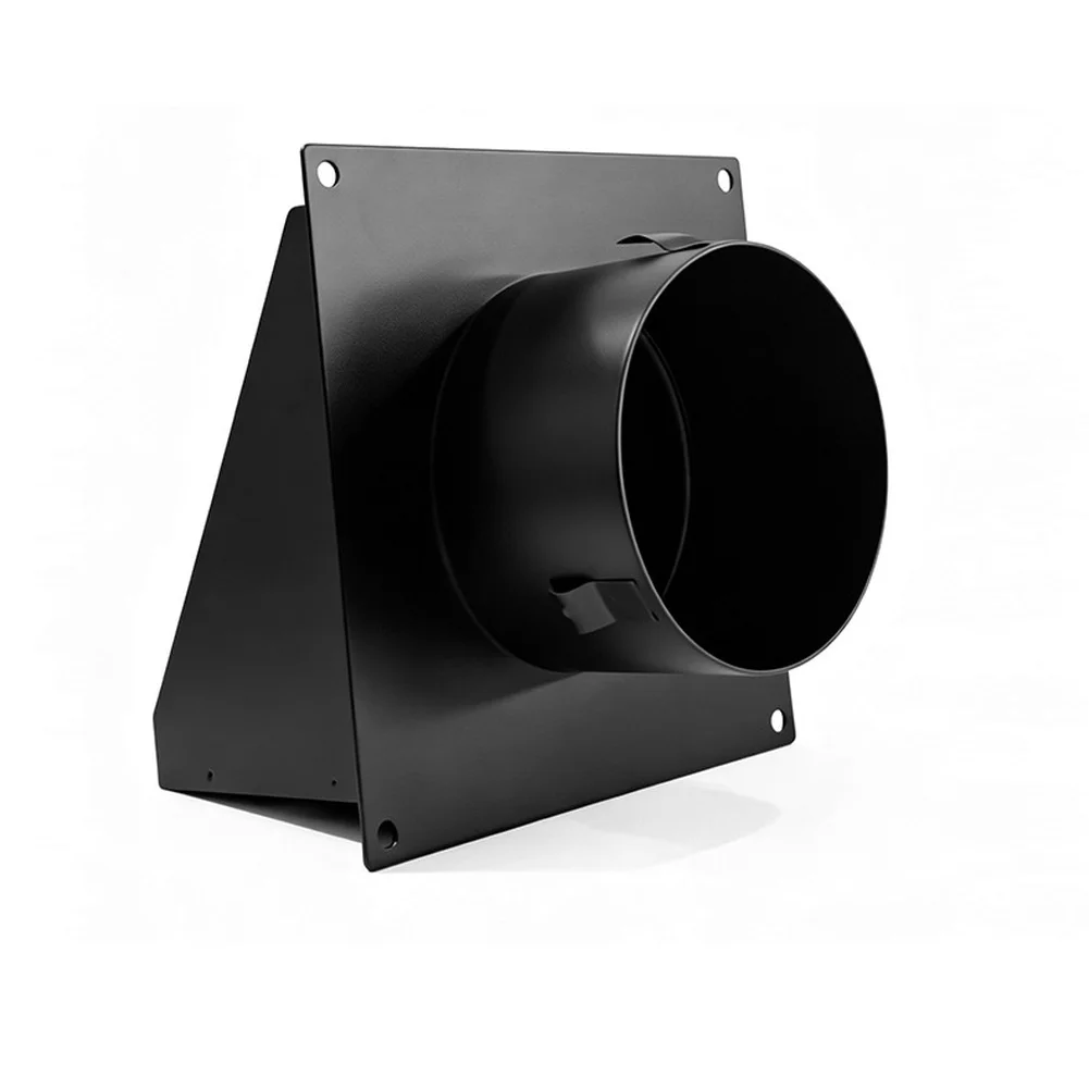 4 Inch Duct Cover Vent Cap Designed for Wall or Ceiling Installation with Weatherproof Enclosure and Blocking Mesh Screen