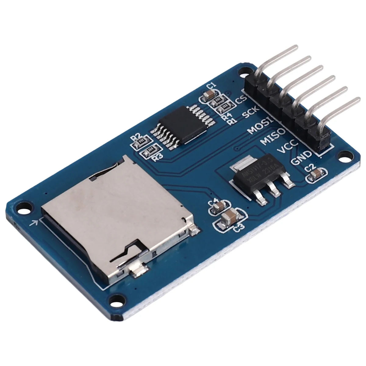 SMIEA SPI Reader การ์ดหน่วยความจํา SD ขนาดเล็ก TF การ์ดหน่วยความจําโมดูลโล่สําหรับ Arduino