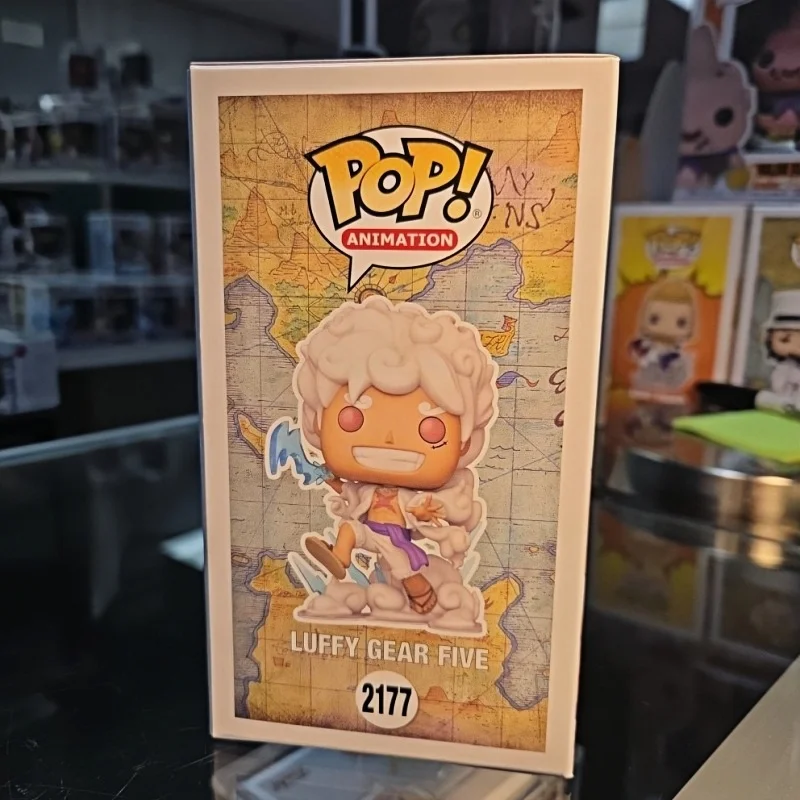Funko Pop! Original One Piece Monkey D. Luffy Gear 5 #2177 Vinyl Figure Anime Collectible Model Toy Birthday Gift for Fans - view 2