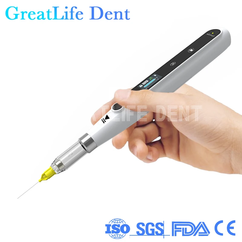 

GreatLife Dent Oral Anesthesia Injector Dental Professional Painless Oral Local Endodontic Treat Anesthesia Device Injector