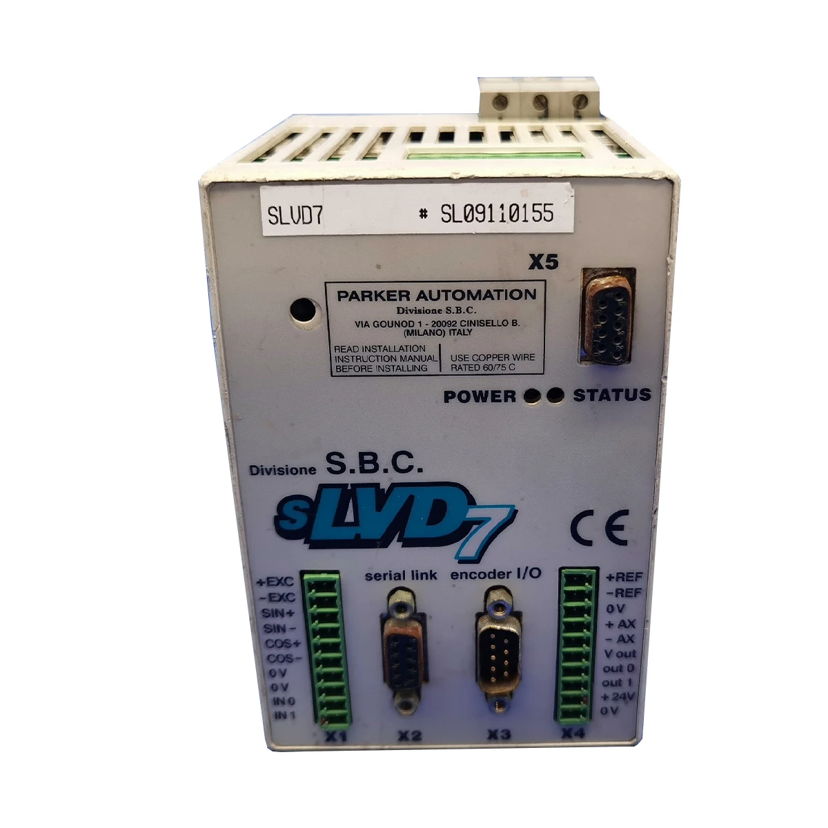 

Brand New & 100% SLVD7 SLVD Servo Drive Controller
